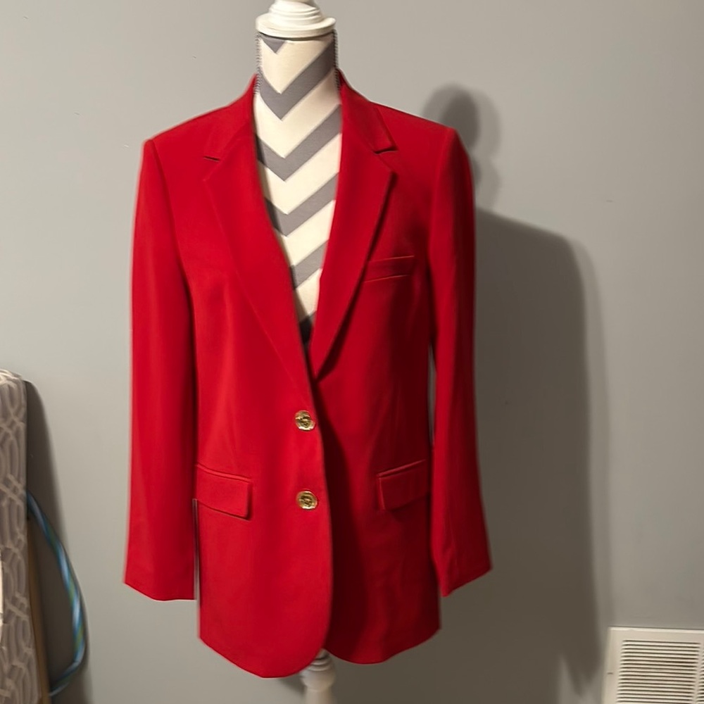 ❤️Michael Kors Women's Red Blazer